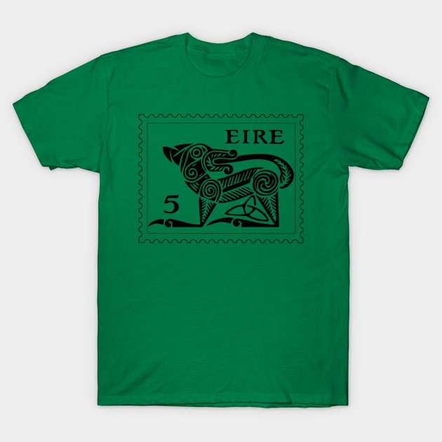 Eire post stamp T-Shirt by LordDanix